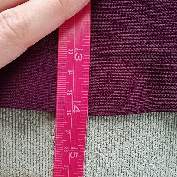 Tight Purple Guess Mini Skirt - Picture 5 of 5